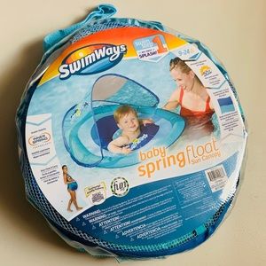 Swimways Baby Spring Pool Float Sun Canopy